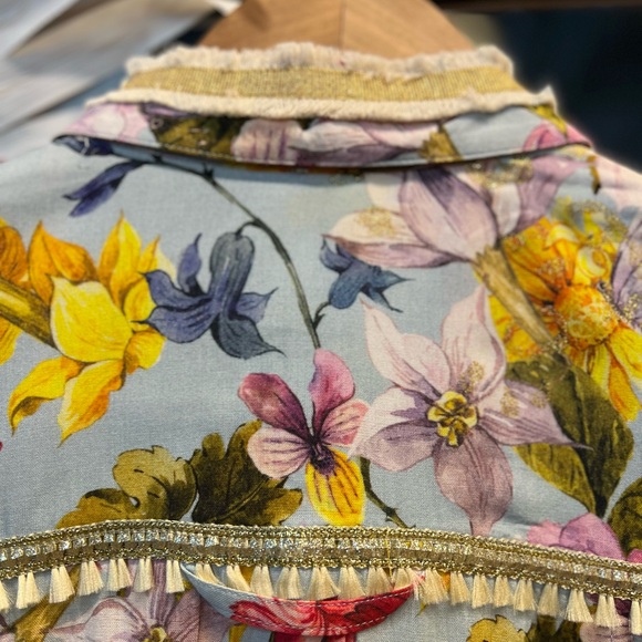 Aratta Multicolor Floral Blouse - Picture 11 of 16